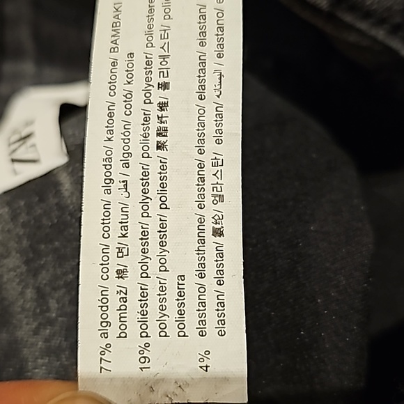 🌞Zara High Rise Fit & Flare Stretch Jeans  Full Length Size 4 - Picture 14 of 14